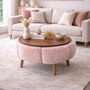 Atelier Del Sofa Papatya 60 - Rosa y nogal